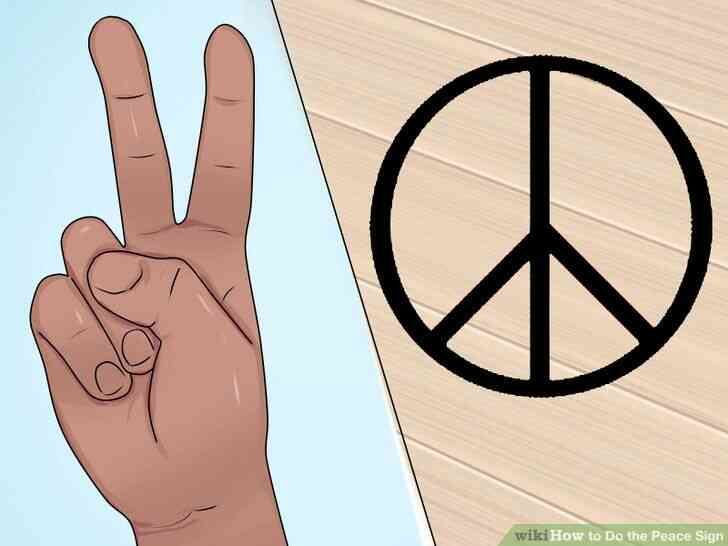 Image intitulée Faire le Signe de la Paix Étape 10